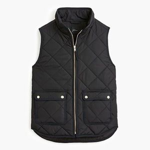 J. Crew Black Excursion Vest
